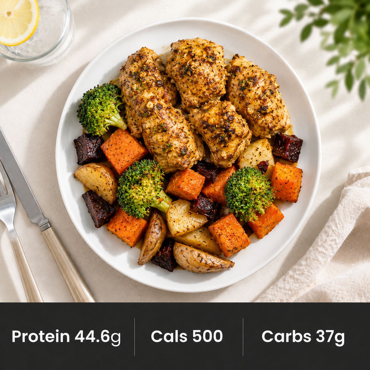 Lemon and garlic chicken